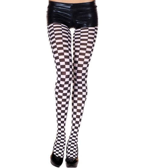 Collant à damier - MH7006BWH